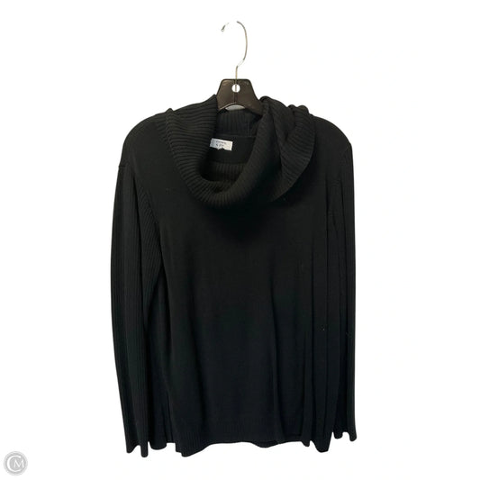 Top Long Sleeve By Crown And Ivy In Black, Size: M
