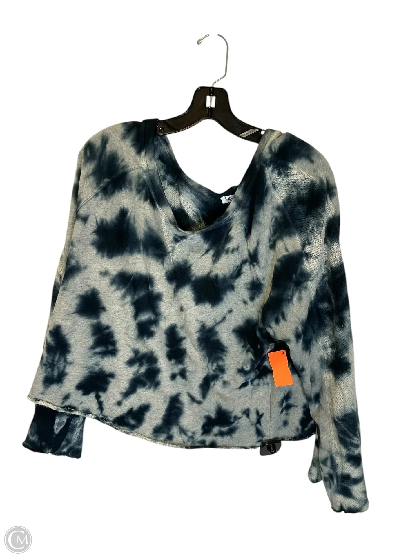 Sweatshirt Crewneck By Splendid In Tie Dye Print, Size: M