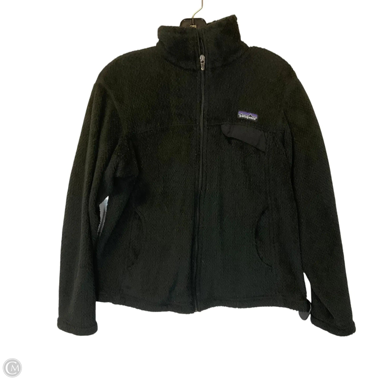 Jacket Faux Fur & Sherpa By Patagonia In Black, Size: M