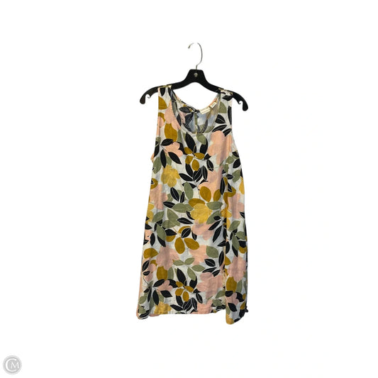 Dress Casual Short By Rachel Zoe In Tropical Print, Size: 1x