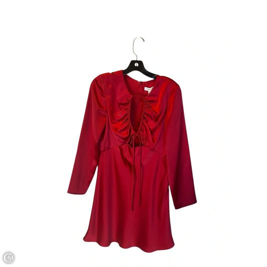 Dress Party Short By Gianni Bini In Red, Size: 8