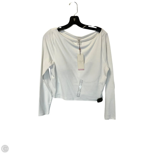 Athletic Top Long Sleeve Crewneck By Calia In White, Size: Xl