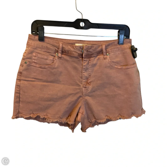 Shorts By Harper In Red Denim, Size: 4