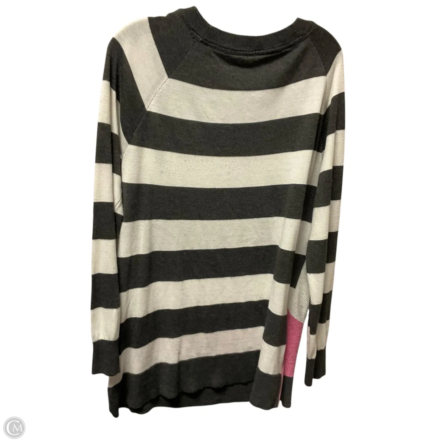 Top Long Sleeve By Free People In Striped Pattern, Size: 1x