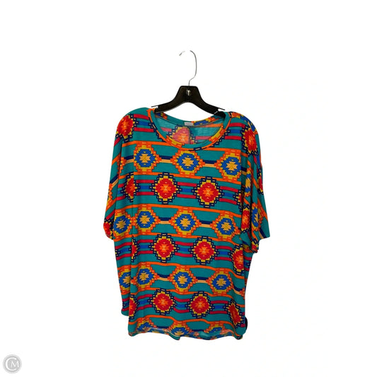 Top Short Sleeve By Sew In Love In Multi-colored, Size: L
