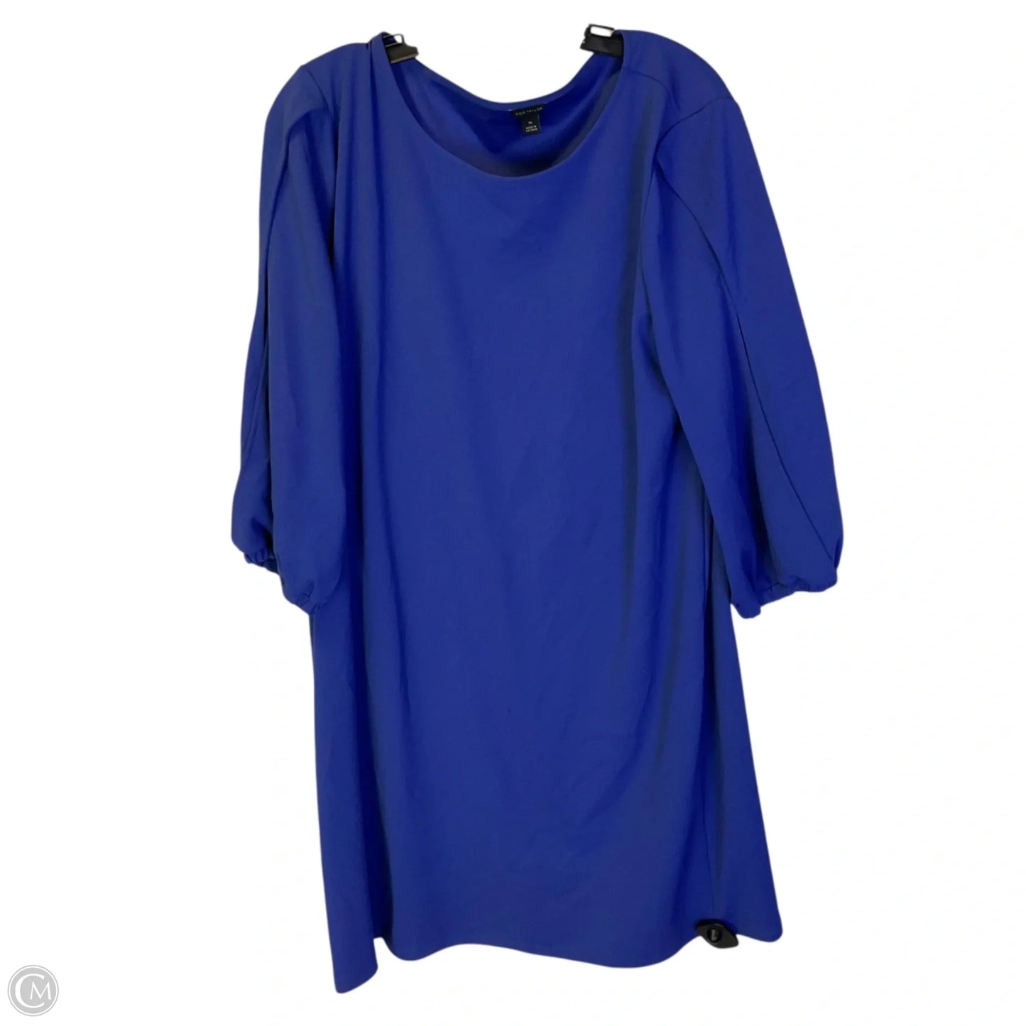 Dress Work By Ann Taylor In Blue, Size: Xl