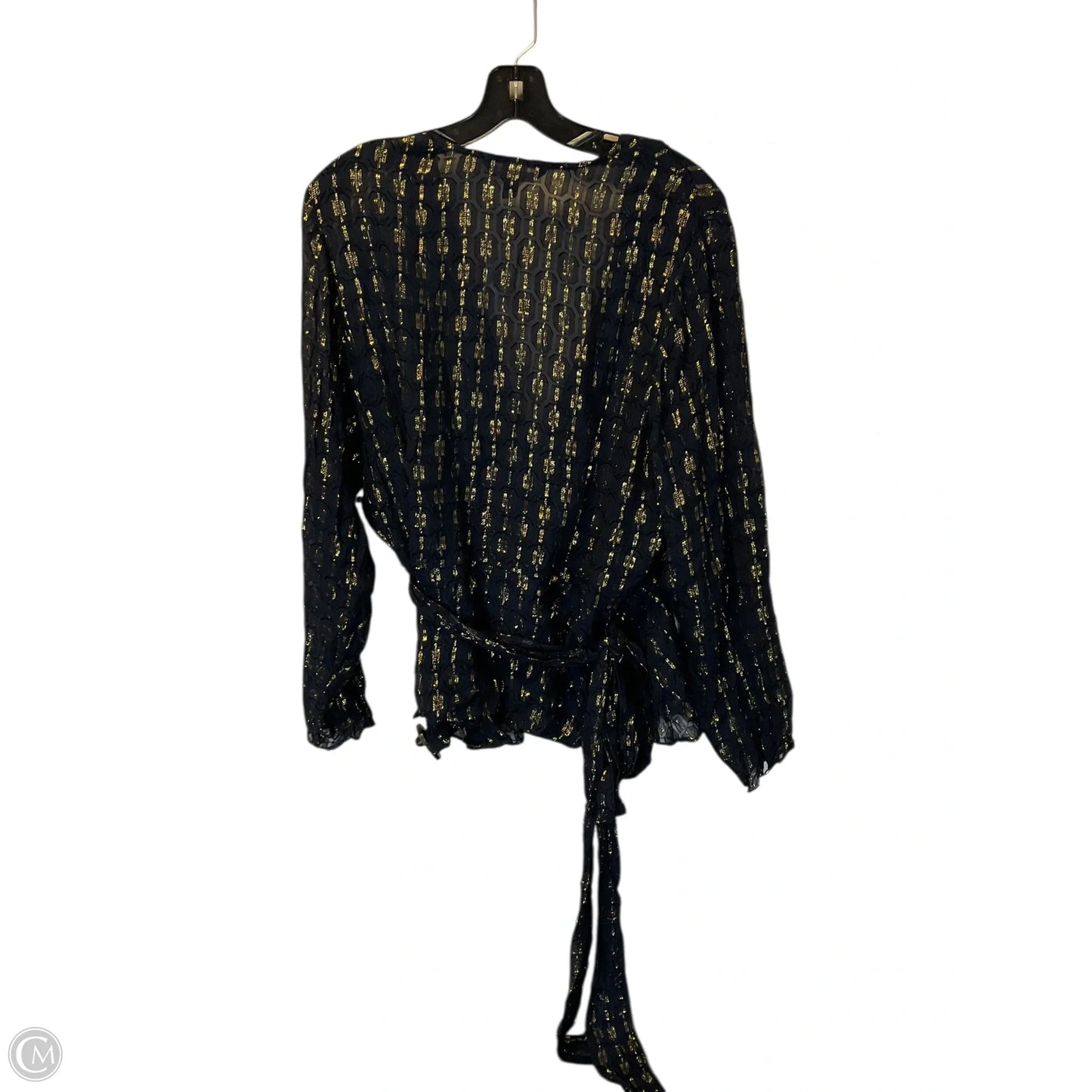 Cardigan By Banana Republic In Blue, Size: Xl