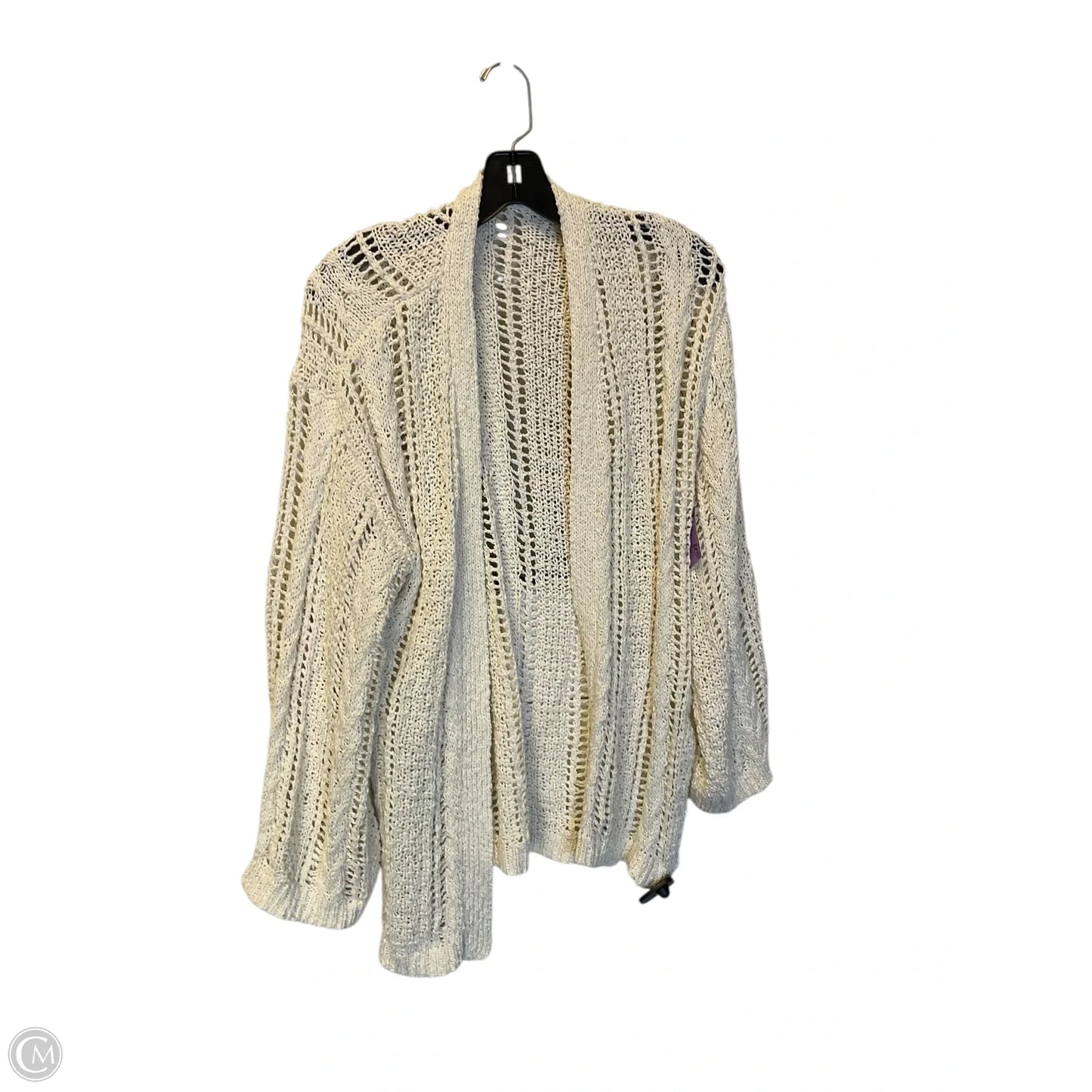 Sweater Cardigan By Cupcakes And Cashmere In Cream, Size: Xs