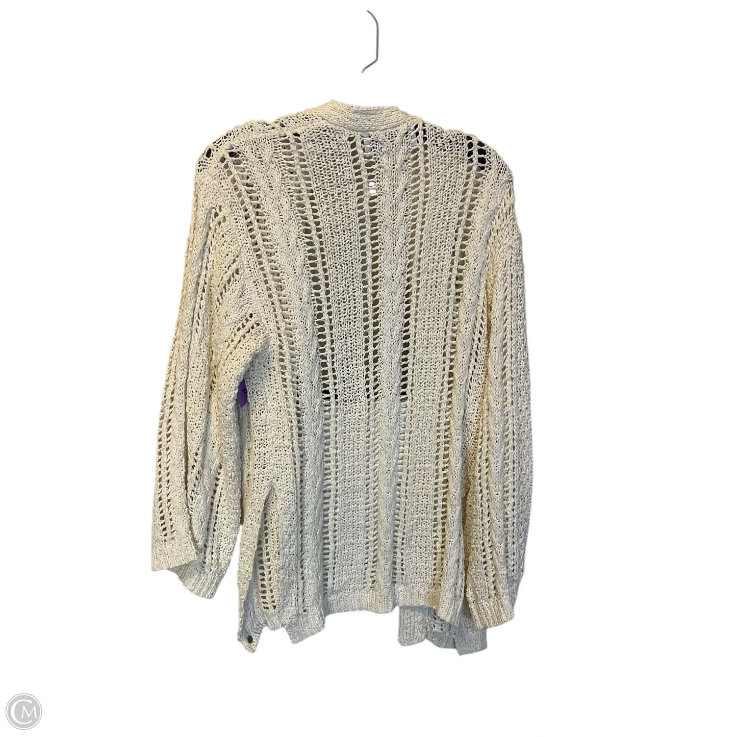 Sweater Cardigan By Cupcakes And Cashmere In Cream, Size: Xs