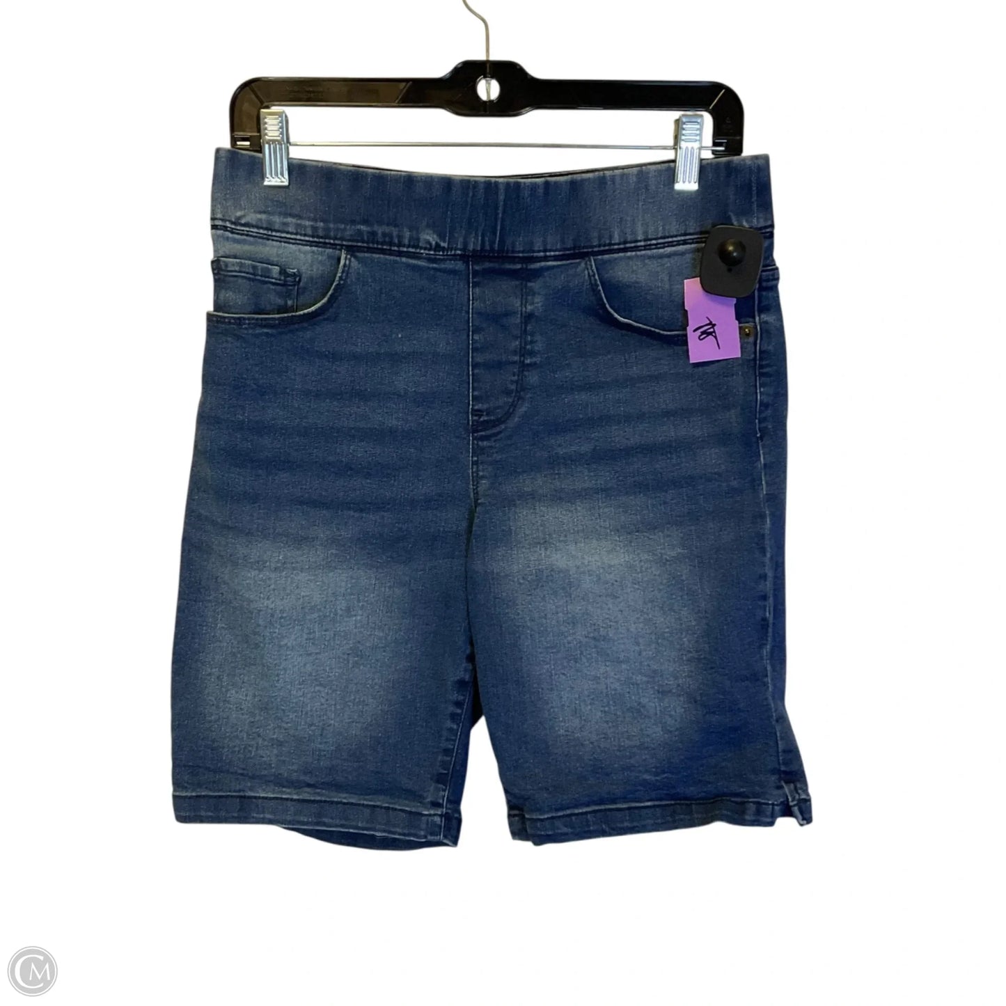 Shorts By Dkny In Blue Denim, Size: S