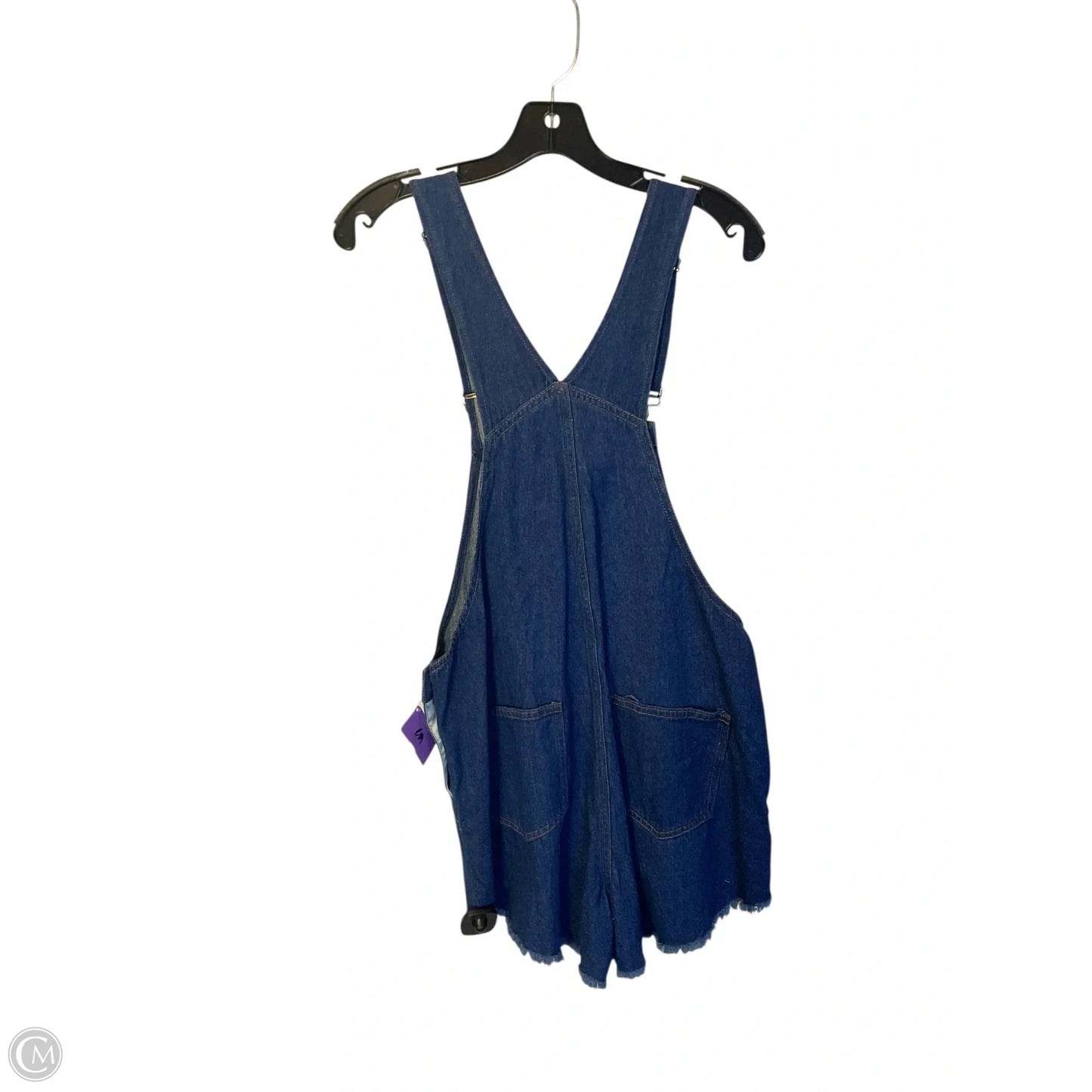 Romper By Wild Fable In Blue Denim, Size: S