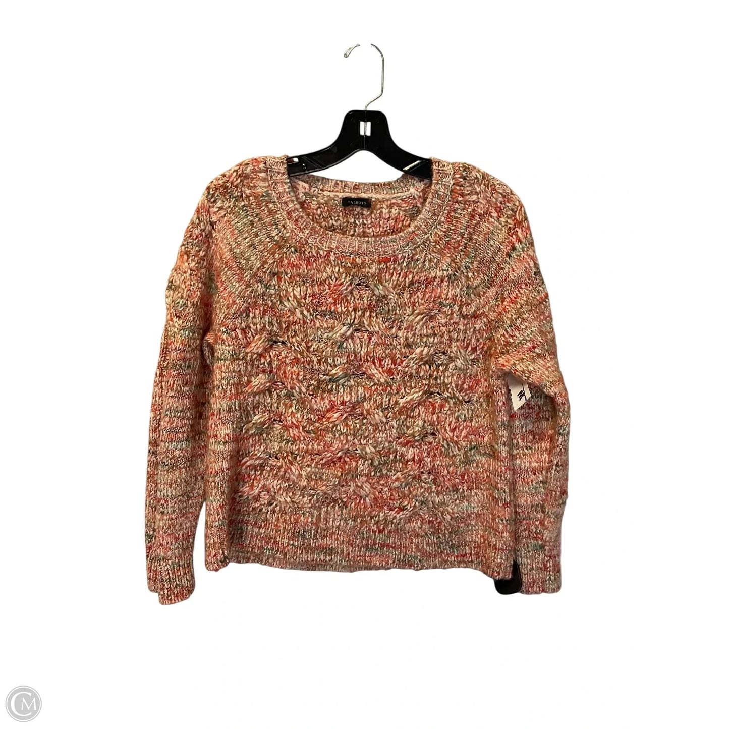 Sweater By Talbots In Orange, Size: S