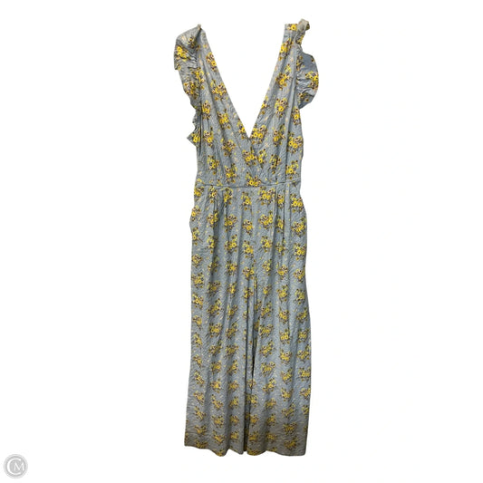Jumpsuit By Clothes Mentor In Floral Print, Size: 8