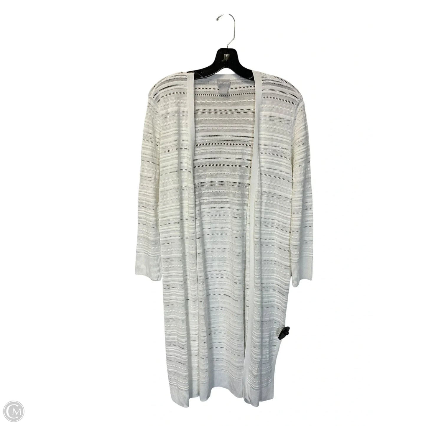 Cardigan By Chicos In White, Size: L