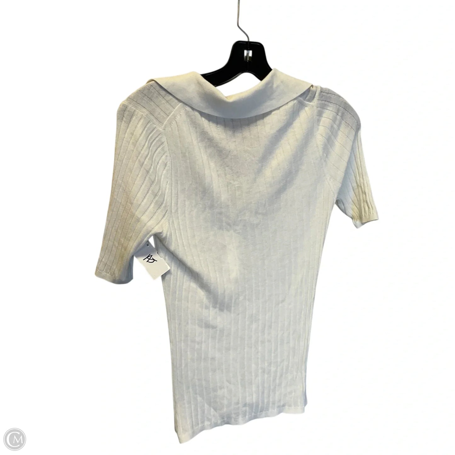 Top Short Sleeve By White House Black Market In White, Size: S