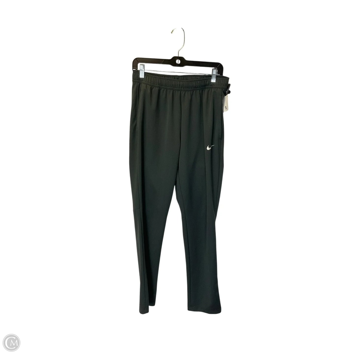 Athletic Pants By Nike Apparel In Grey, Size: M