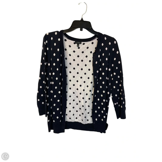 Cardigan By Talbots In Polkadot Pattern, Size: M