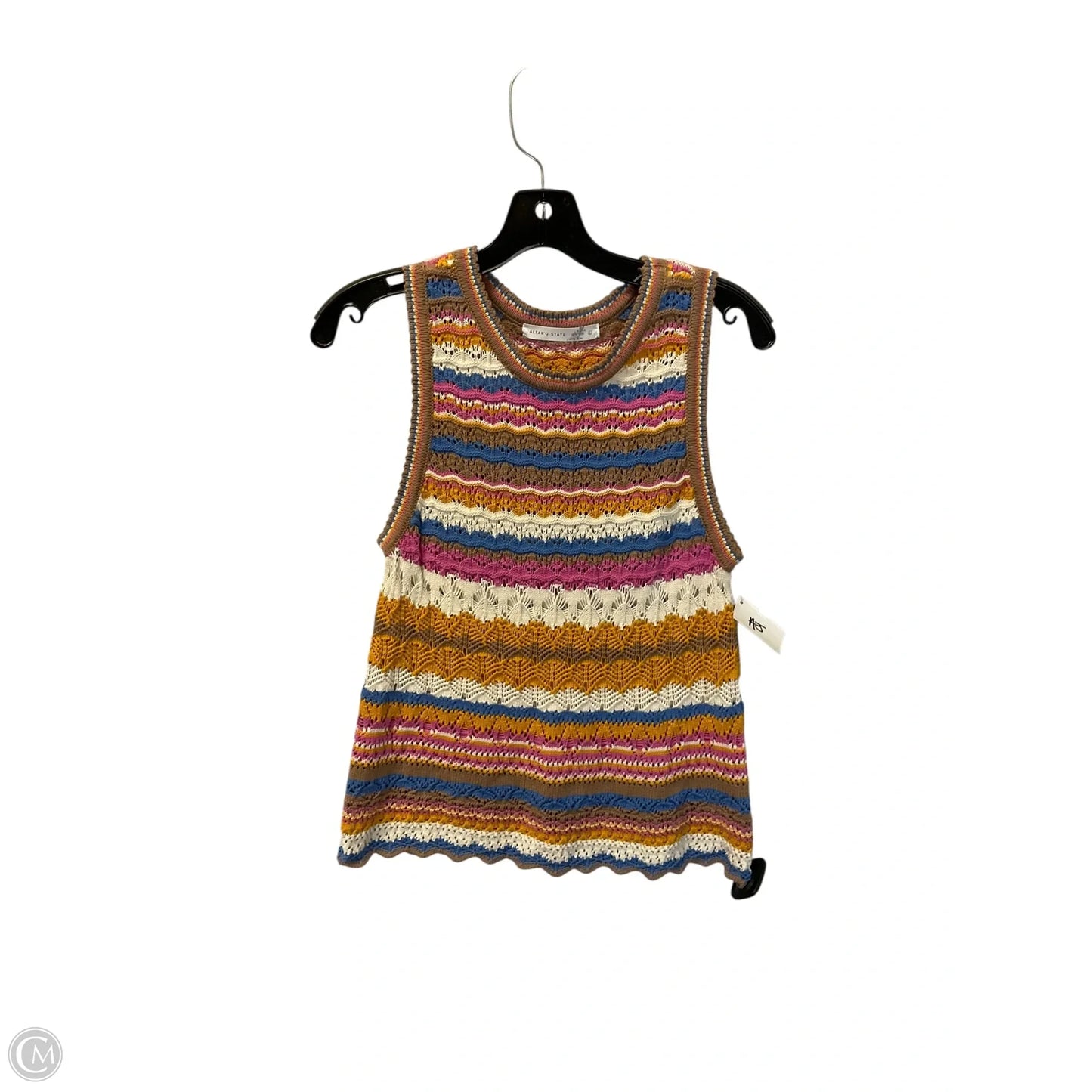 Top Sleeveless By Altard State In Multi-colored, Size: L