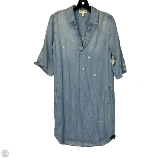 Dress Casual Short By Cloth & Stone In Blue Denim, Size: S