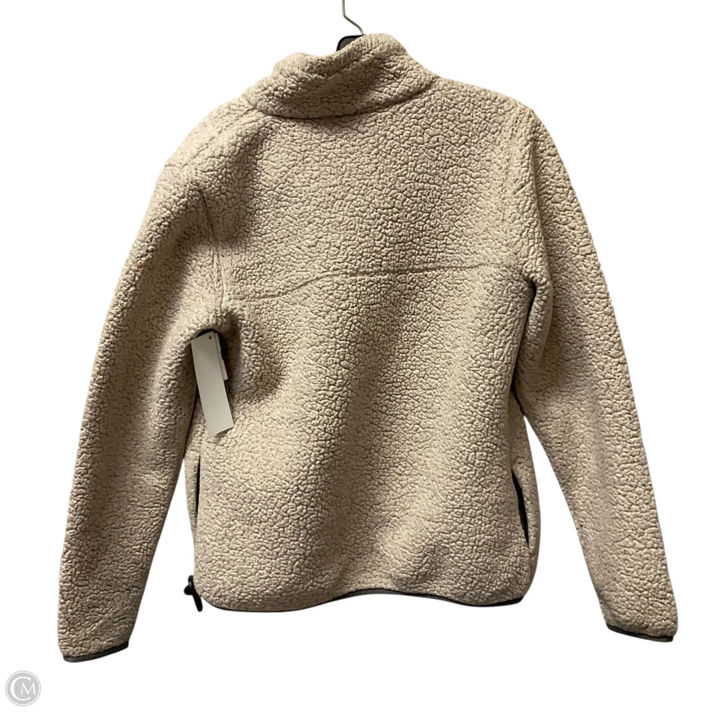 Jacket Faux Fur & Sherpa By Columbia In Cream, Size: M