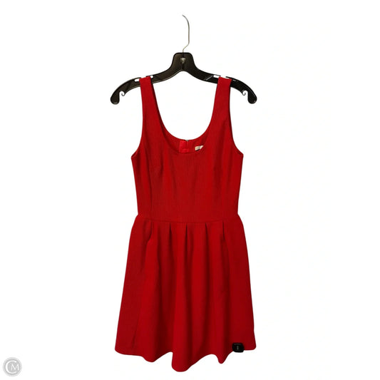 Dress Casual Short By Banana Republic In Red, Size: 2
