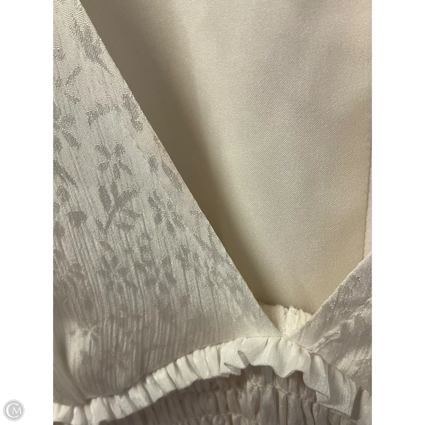 Dress Casual Maxi By Leith In White, Size: Xl