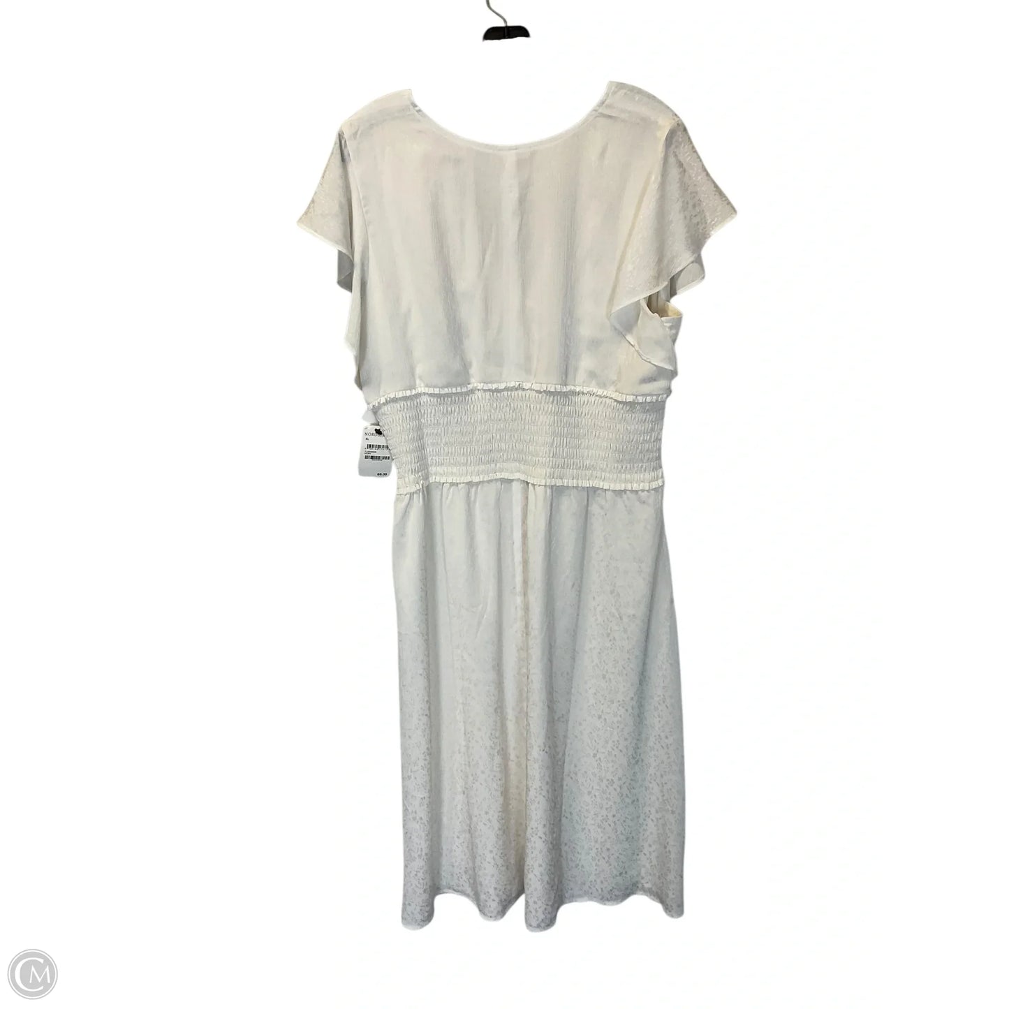 Dress Casual Maxi By Leith In White, Size: Xl