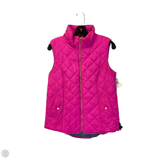 Vest Puffer & Quilted By Crown And Ivy In Pink, Size: M