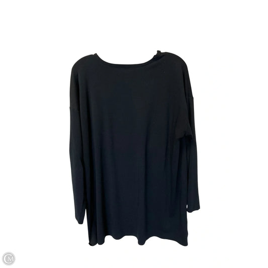 Top Long Sleeve Basic By J. Jill In Navy, Size: Xl