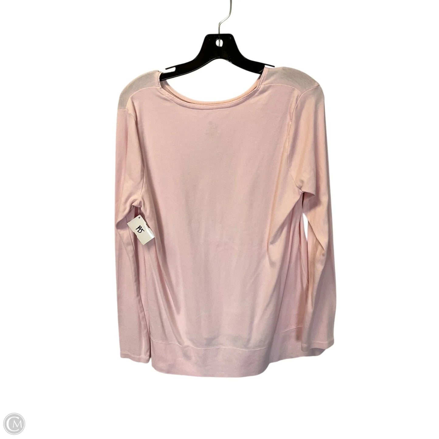 Top Long Sleeve Basic By J. Jill In Pink, Size: M