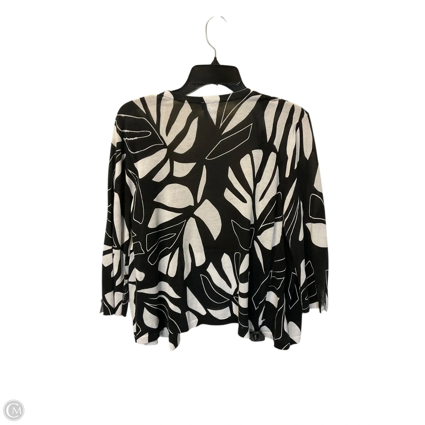Cardigan By Chicos In Black, Size: M