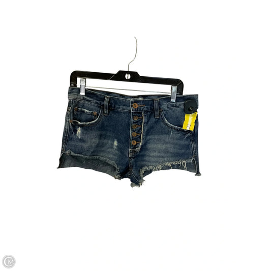 Shorts By Free People In Blue Denim, Size: 2