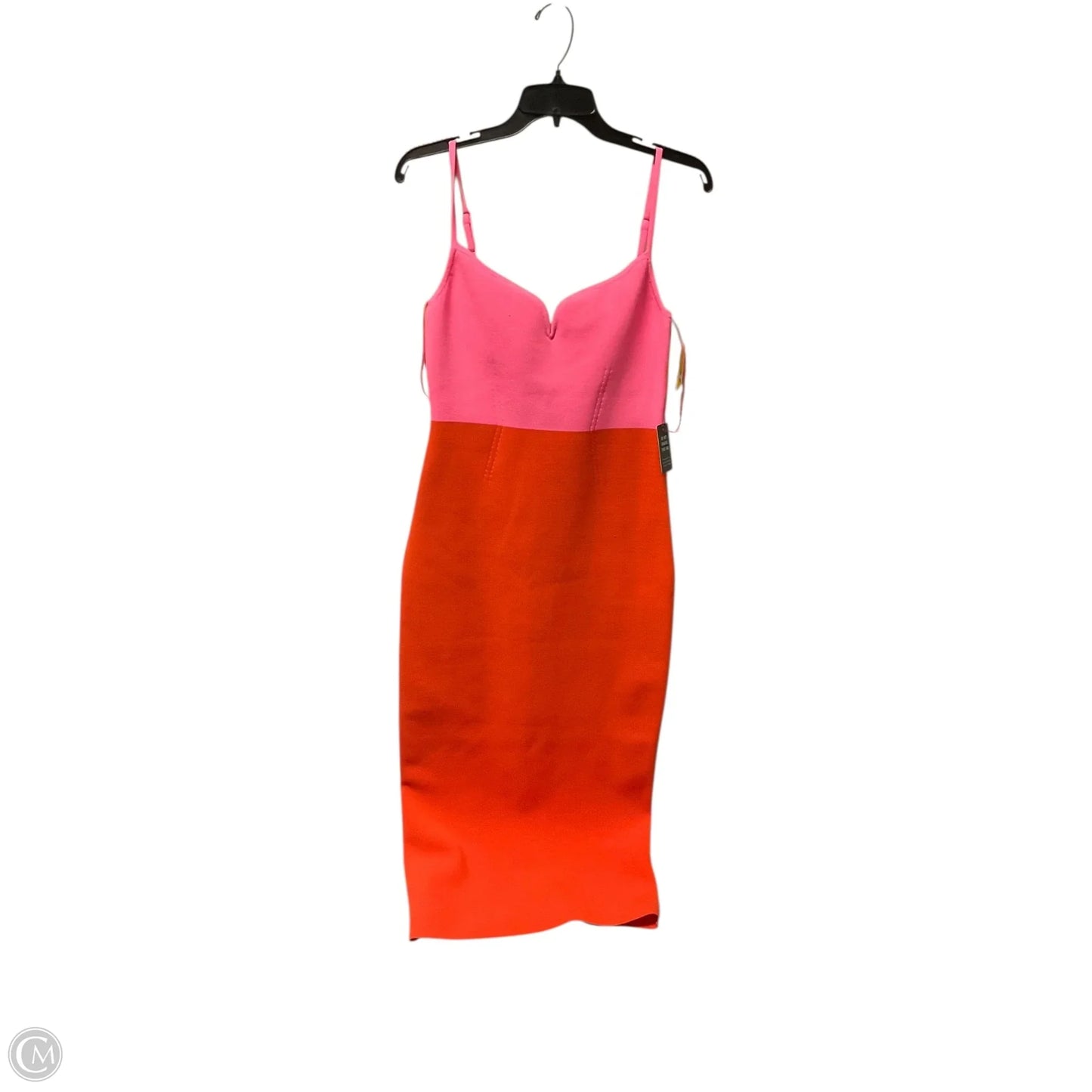 Dress Casual Maxi By Express In Pink, Size: S