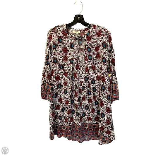 Top Long Sleeve By Umgee In Multi-colored, Size: S