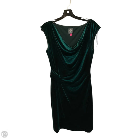 Dress Party Midi By Vince Camuto In Green, Size: 12