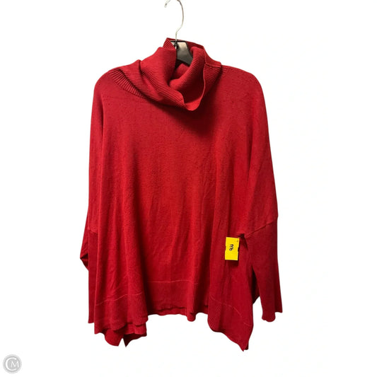 Top Long Sleeve Basic By New Directions In Red, Size: Xl