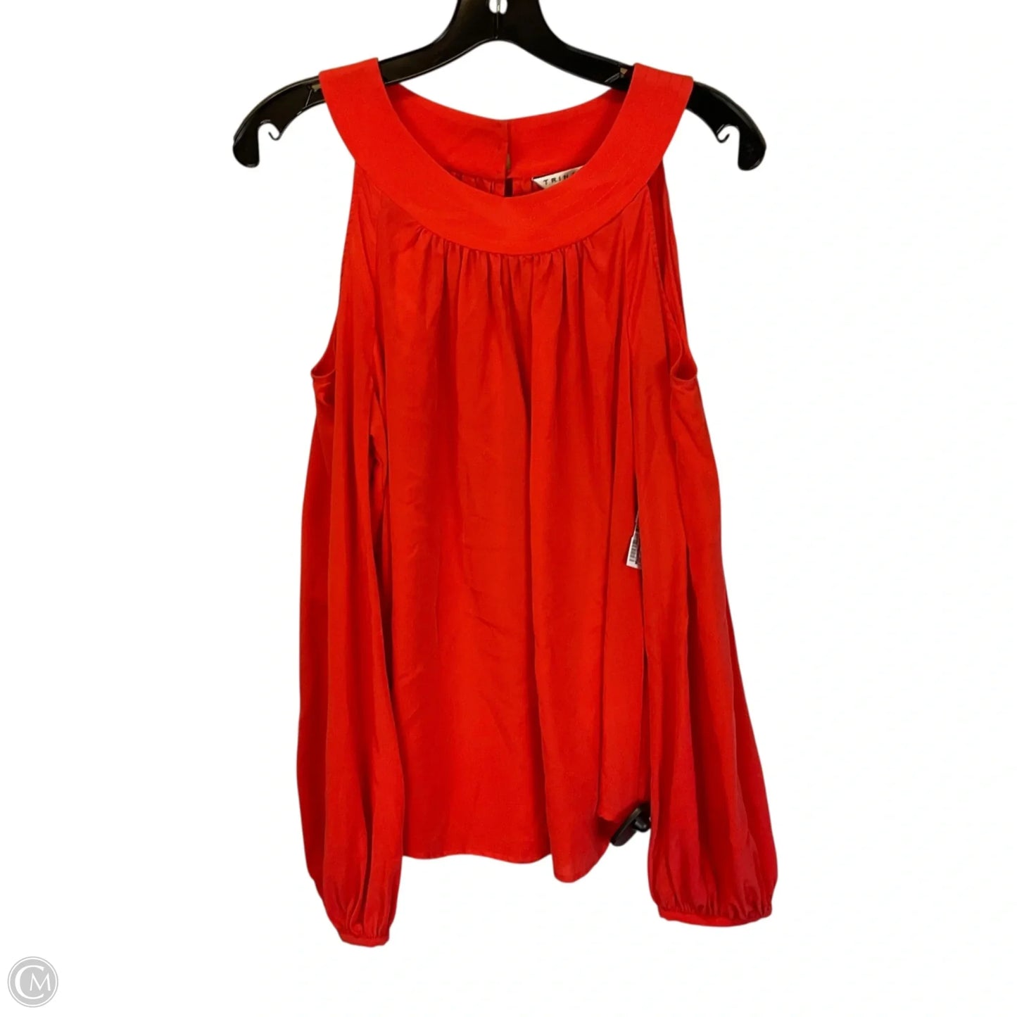 Top Long Sleeve By Trina Turk In Orange, Size: L