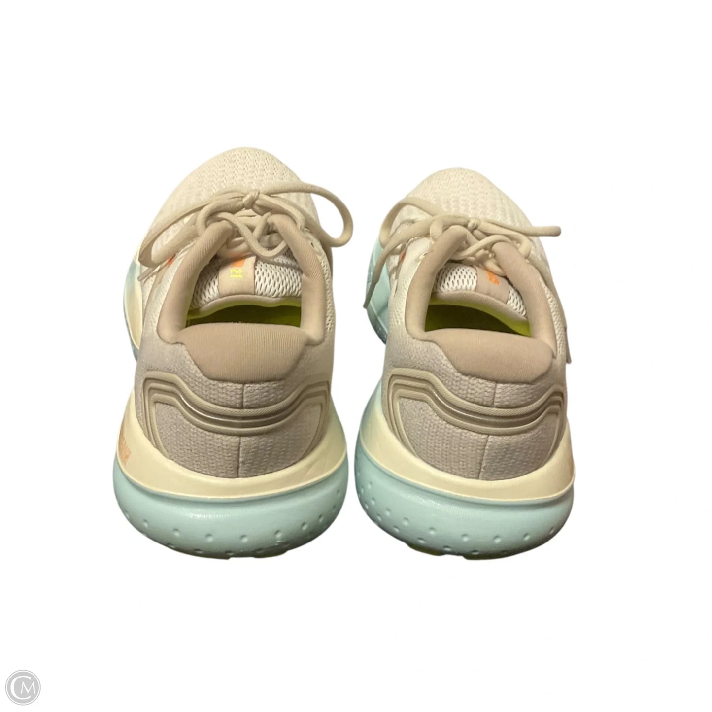 Shoes Athletic By Brooks In Cream, Size: 9