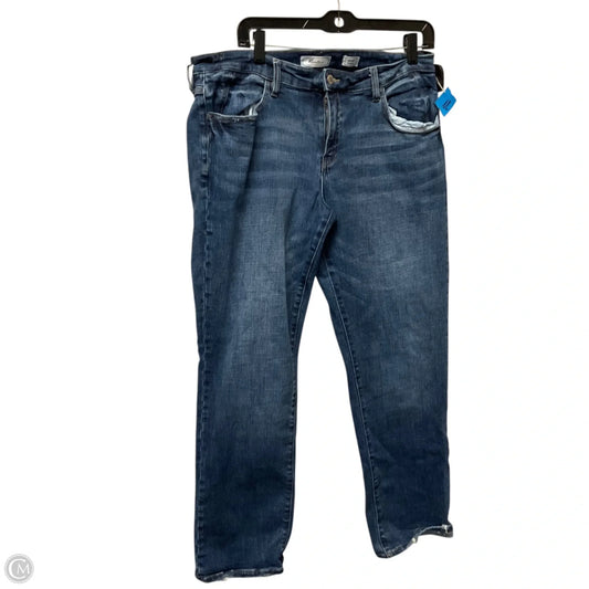Jeans Straight By Kancan In Blue Denim, Size: 10