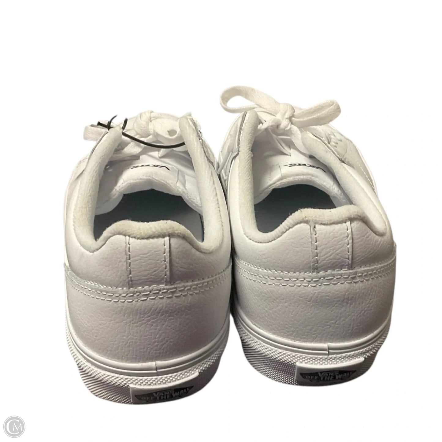 Shoes Sneakers By Vans In White, Size: 8.5