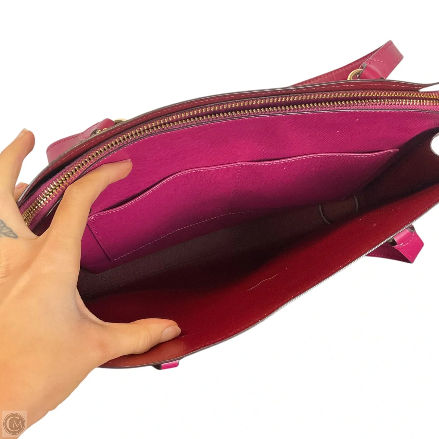 Handbag Designer By Coach, Size: Large