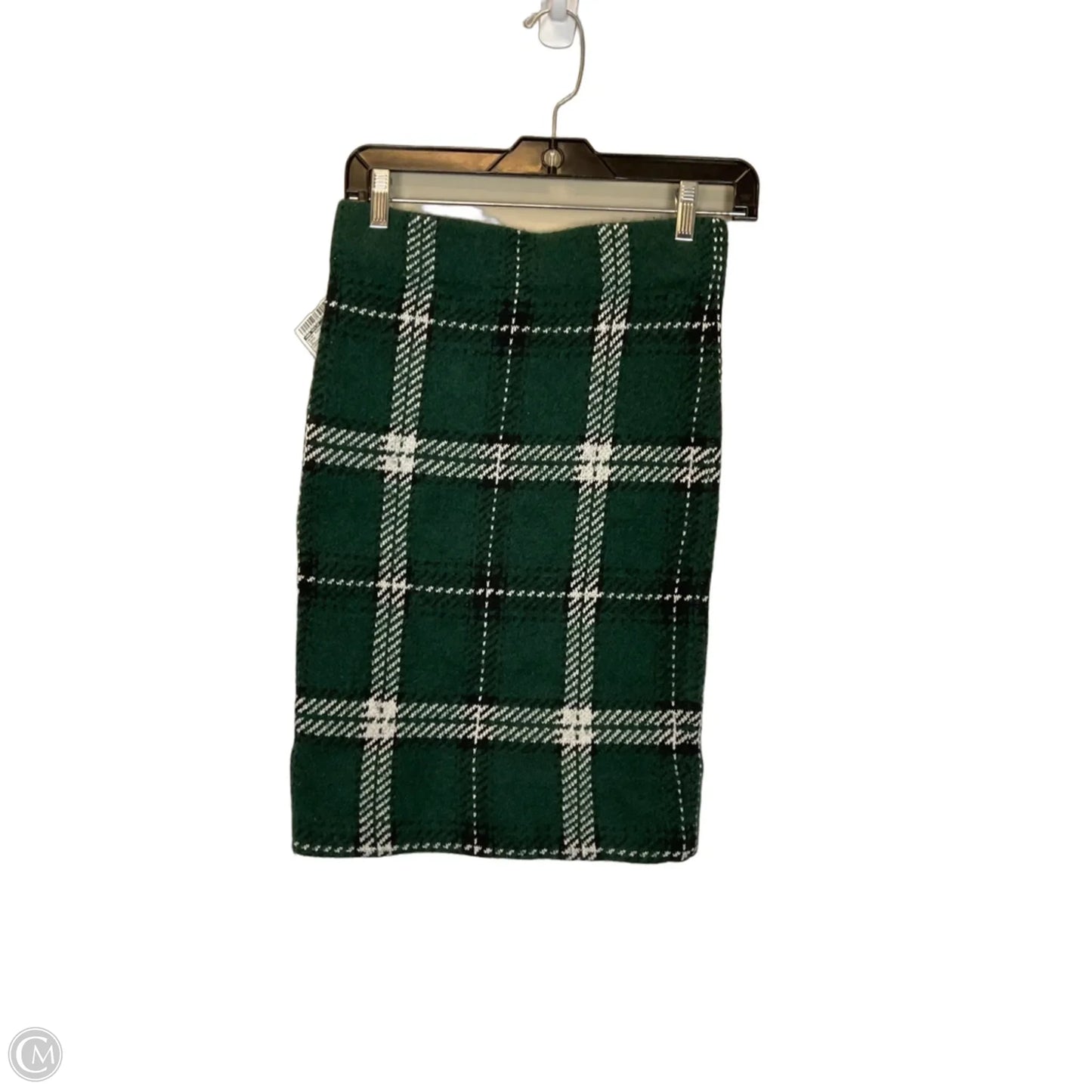 Skirt Midi By Ann Taylor In Green, Size: Xs