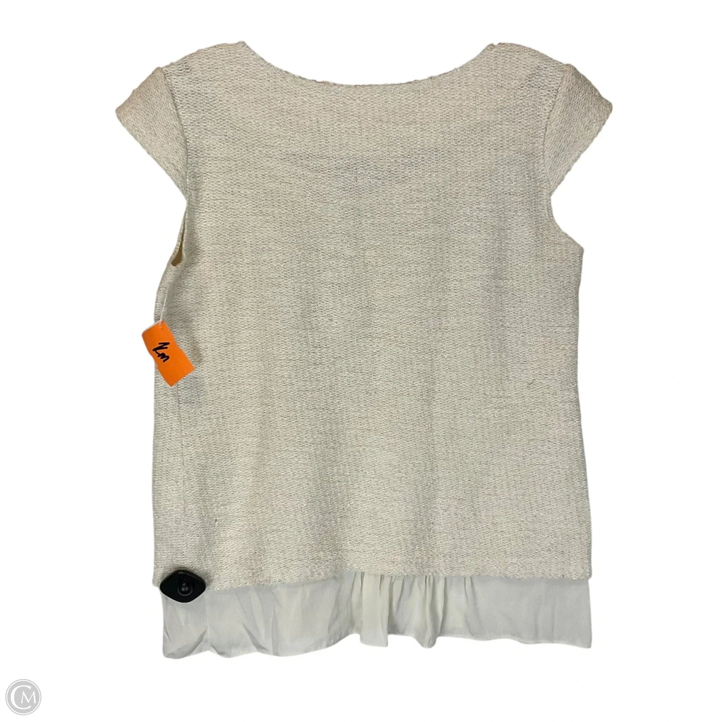 Top Sleeveless By Drew In White, Size: S