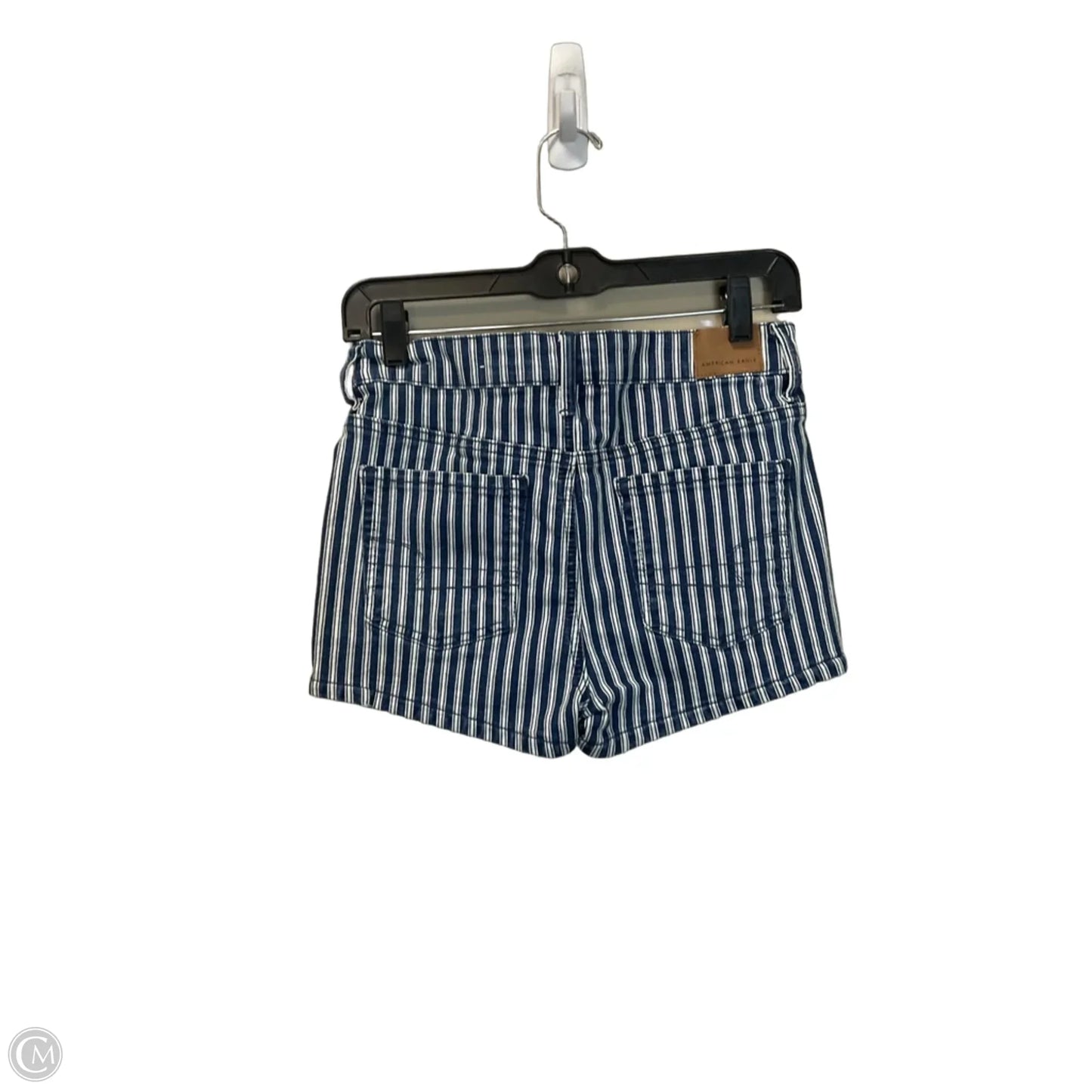 Shorts By American Eagle In Blue Denim, Size: 4