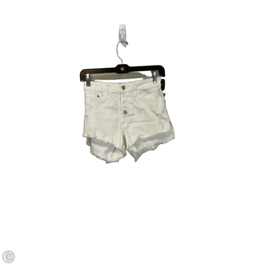 Shorts By Just Usa In White Denim, Size: S