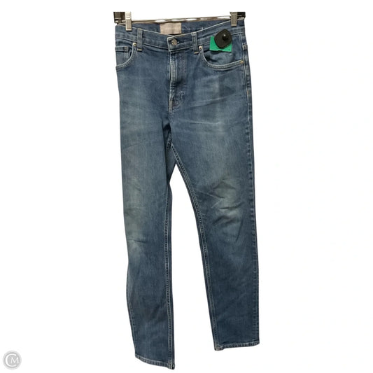 Jeans Skinny By Everlane In Blue Denim, Size: 12