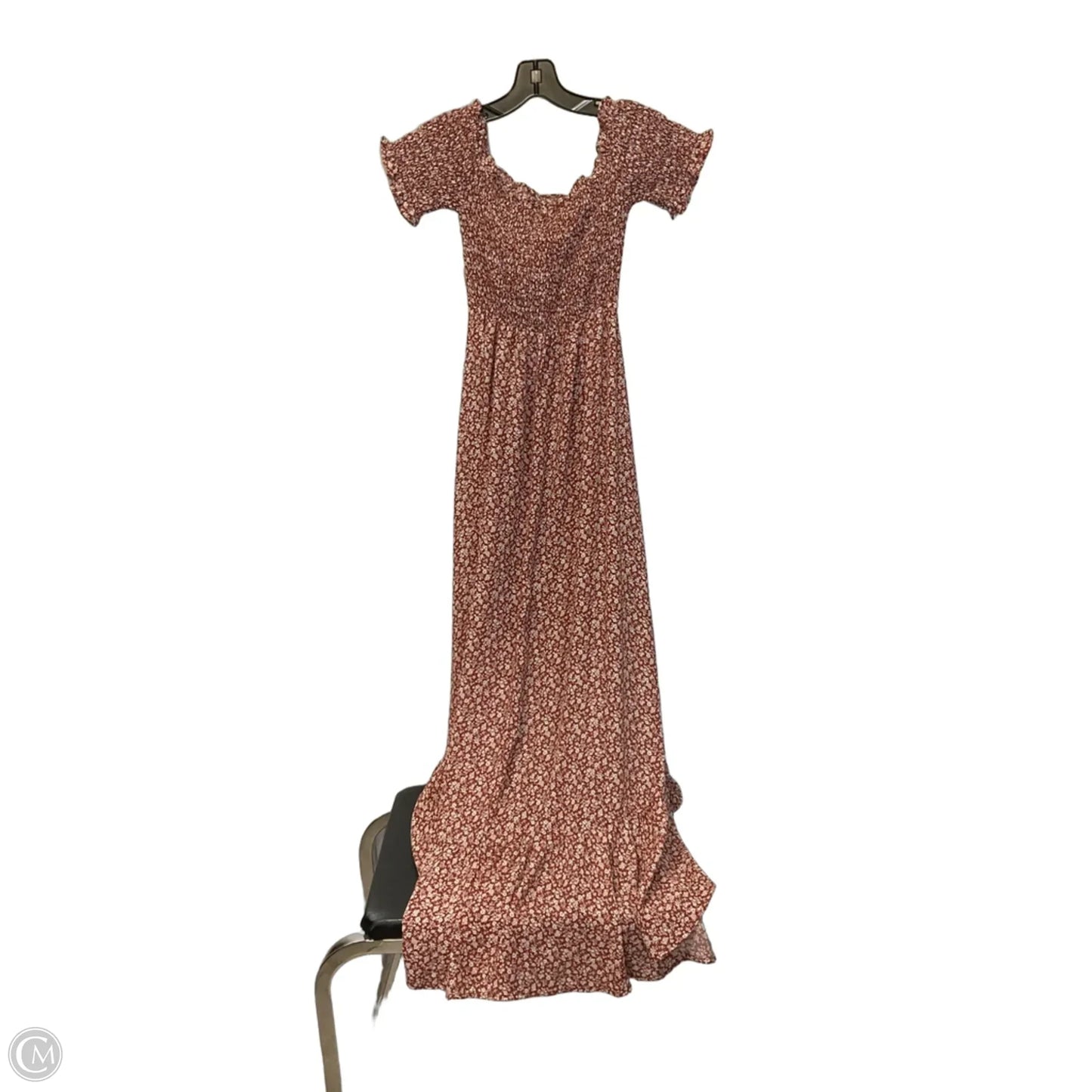 Dress Casual Maxi By Mi Ami In Floral Print, Size: S