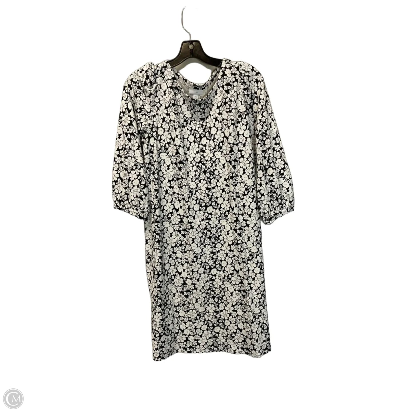 Dress Casual Midi By J. Jill In Floral Print, Size: S