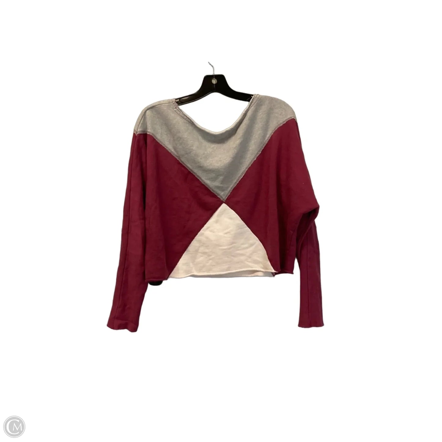Top Long Sleeve By Free People In Red, Size: Xs