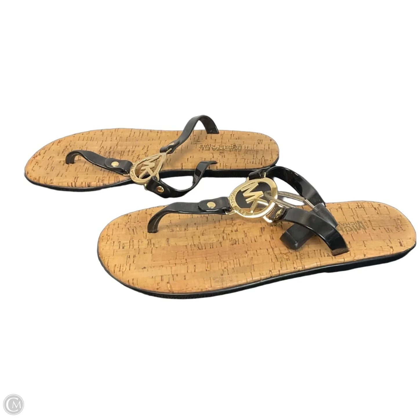 Sandals Designer By Michael Kors In Black, Size: 6